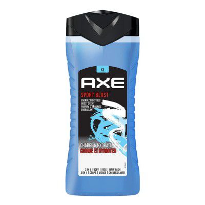 Axe Sports Blast 3 In 1 Body, Face & Hair Wash for Men, 400ml