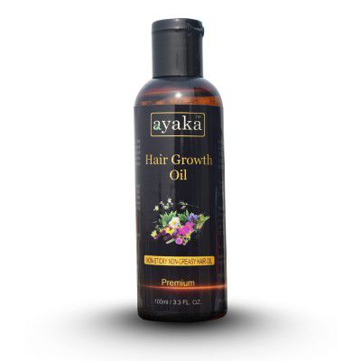 Ayaka Hair Growth and Hair Fall Control - With Black Seed Oil Extracts - 100 ml