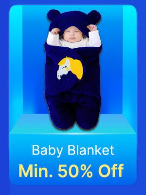 Baby Blankets @ minimum 50% off in Flipkart Big Billion Days 2023 