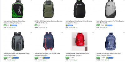 Backpacks @ Rs 99