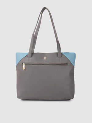 Baggit Grey Solid Shoulder Bag