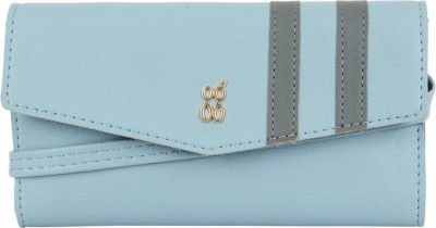 Baggit  Women Casual Blue Artificial Leather Wallet  (6 Card Slots)