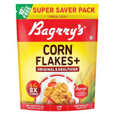 Bagrry's Corn Flakes Plus 800gm (with Extra 80gm) Pouch