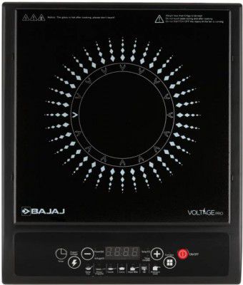 BAJAJ 1200 W Induction Cooktop Push Button  (Black, 740309)