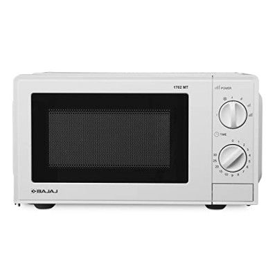 Bajaj 17L Solo Microwave Oven (1702 MT, White), Timer