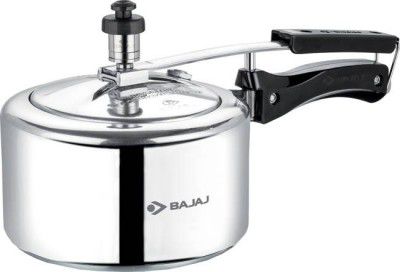 BAJAJ 2L INNER LID SS 2 L Inner Lid Induction Bottom Pressure Cooker  (Stainless Steel)