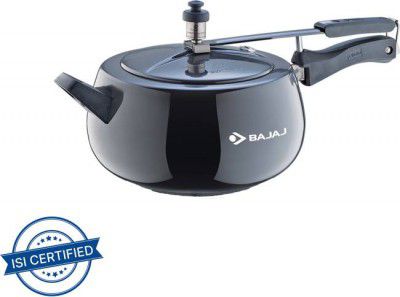 BAJAJ New Shakti 5HD HA Handi With IB 5 L Induction Bottom Pressure Cooker (Hard Anodized)