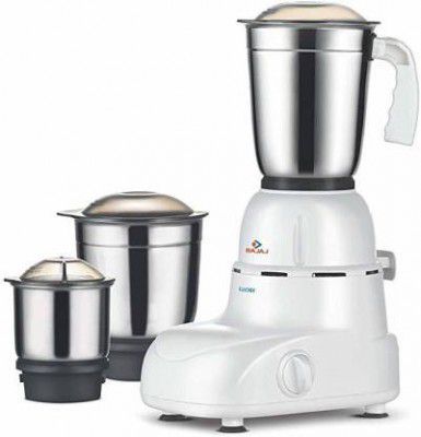 BAJAJ 500-Watt Mixer Grinder (3 Jars)