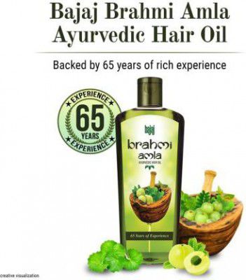 BAJAJ Brahmi Amla Ayurvedic Hair Oil (400 ml)