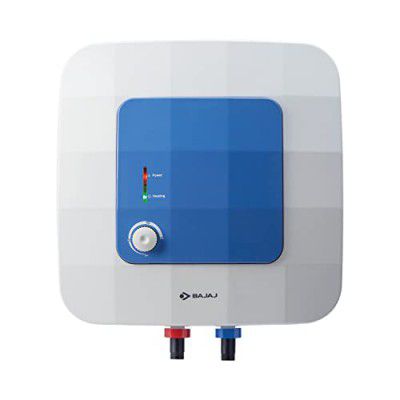 Bajaj Compagno 2000 W 10 Litre Vertical Storage Water Heater | White & Blue