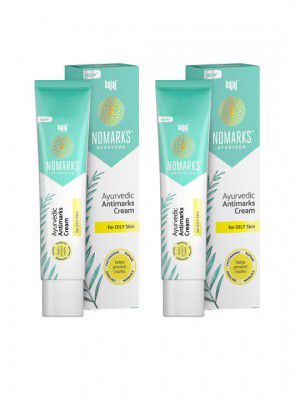 BAJAJ CONSUMER CARE Set Of 2 Nomarks Ayurvedic Antimarks Cream for Oily Skin - 25g Each