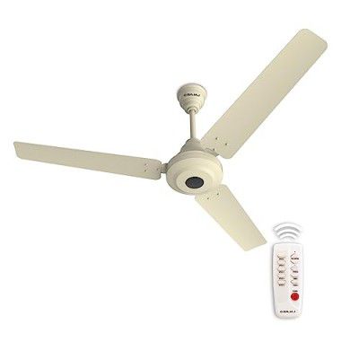 Bajaj Energos 12DC5R 1200 mm Silent BLDC Ceiling Fan|5-StarRated Energy Efficient Ceiling Fans |Remote Control|Upto 65% Energy Saving