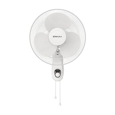 Bajaj Frore Neo 400 MM Wall Mount Fan|Wall Fan for Kitchen & Home| Smooth Oscillation|100% CopperMotor| HighAir Delivery|3-Speed Control| Rust Free| 2-Yr Warranty White