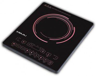 BAJAJ ICX 200FP Digital Display Induction Cooktop (Black, Touch Panel)