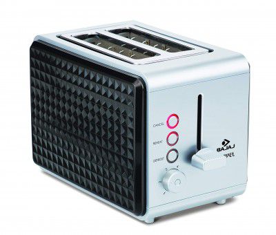 Bajaj Juvel 2- Slice 750 Watts Pop- Up Toaster