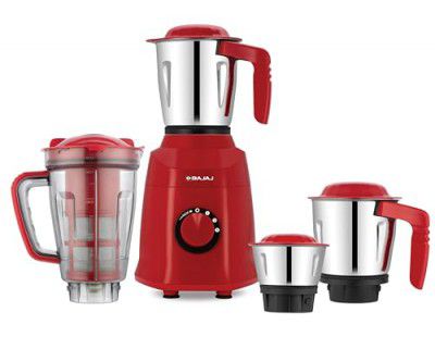 Bajaj Military Series Eclipse 4 Jar 750W Mixer Grinder Red Rage