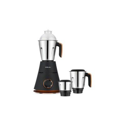 Bajaj Ninja 410594 Virtue 750 Watts Mixer Grinder with Jar Black