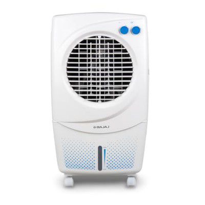 Bajaj PX97 Torque New 36L Personal Air Cooler For Room| DuramarinePump| 3-Yr Warranty| TurboFan Technology| Powerful Air Throw| 3-Speed Control| Portable Air Cooler For Home| White