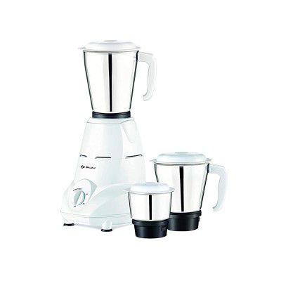 Bajaj Rex 500W Mixer Grinder with Nutri-Pro Feature, 3 Jars,