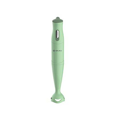 Bajaj Stainless Steel Hb-20 Silent 300W Hand Blender, Green, 300 Watt