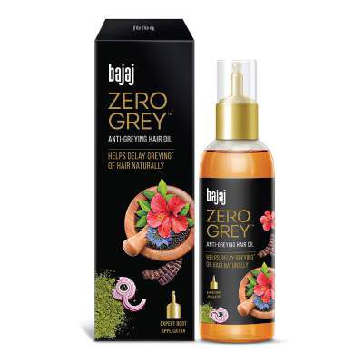 Bajaj Zero Grey Anti Greying Hair Oil 100ml