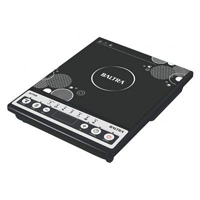 BALTRA Active Push Button Induction cooktop 2000W, black, medium (BIC-124)