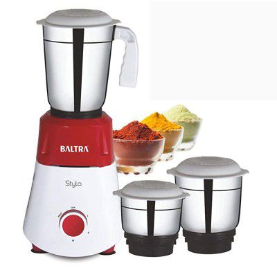 Baltra Stylo 3 550W 3 Jar Mixer Grinder