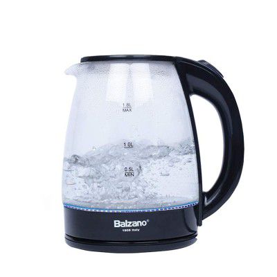 Balzano Glass Electric Kettle Water 1.8 L