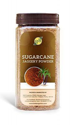 B&B Organics sugarcane jaggery powder (250g) / Certified organic Jaggery/Country brown sugar/Naatu Sarkarai, Traditional Sweetener/Additives and Preservative free/Gur Powder/Chemical Free Sugar