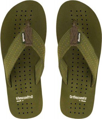 Bata  Men Slippers  (Olive 6)