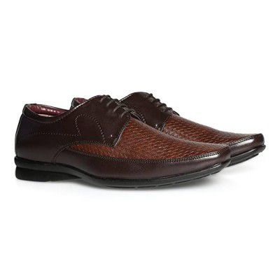 BATA Mens Whitman Brown Formal Shoes