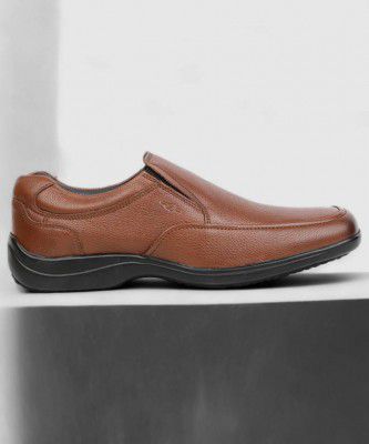 Bata Slip On For Men  (Brown , 8)