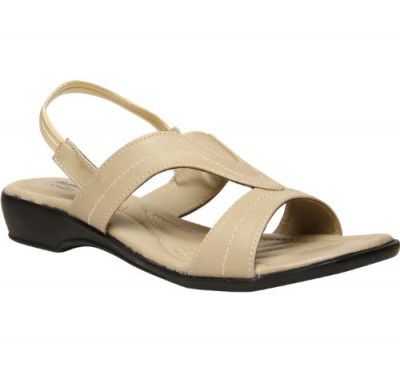 Bata Women's Beige Fashion Sandals - 3 UK/India (36 EU)(5618030)