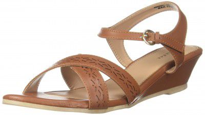 Bata womens Effie Light Brown Sandal - 7 UK (6613186)