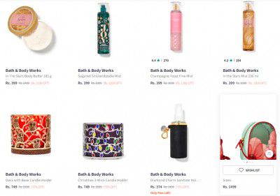 Loot : Upto 84% Off On Bath & Body Works Beauty Products