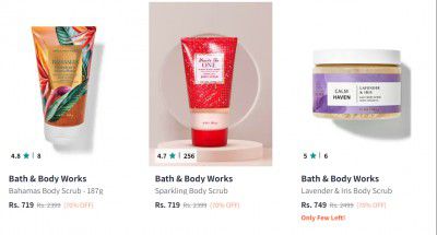 Bath & Body Works Body Scrub Upto 70% Off | Starts At Rs 719