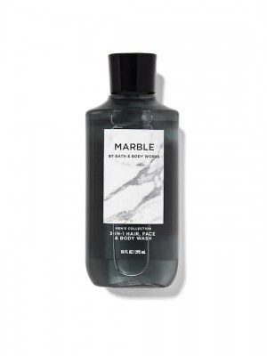 Bath & Body Works Men Marble 3-In-1 Hair Face & Body Wash - 295 ml