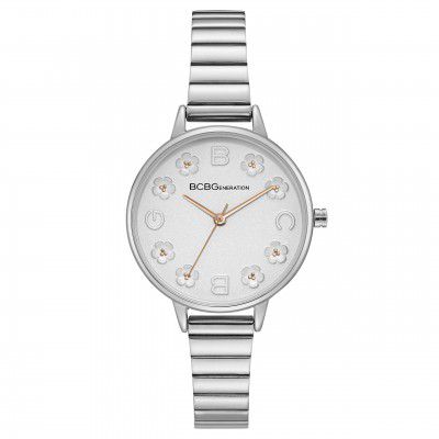 BCBG MAX AZRIA Max Azria Analog Silver Dial Women's Watch-GN50726003