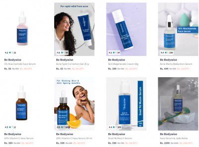 Be Bodywise Serum & Gel Upto 90% off | Starts @50