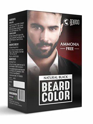 Beardo Beard Color For Men - Natural Black, 60ml