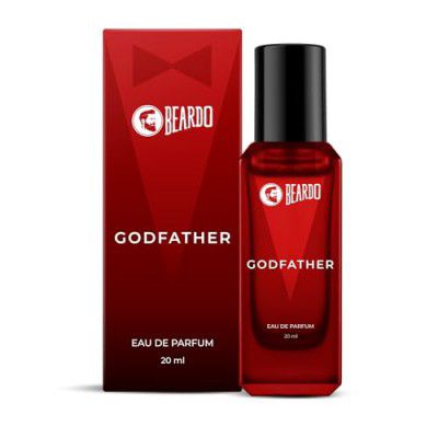 Beardo Godfather Perfume for Men, 20ml | Aromatic, Spicy Perfume for Men Long Lasting Perfume | Body Spray for Men