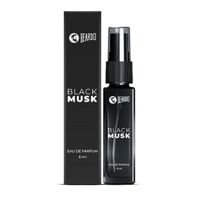 BEARDO Men Liquid Perfume - Black Musk 8Ml | Oriental, Musky Liquid Perfume Long Lasting | Gift | Date Night Fragrance | Liquid Perfume | Eau De Parfum