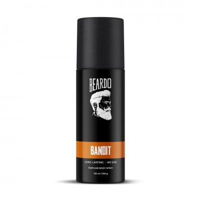 Beardo Perfume Body Spray for men - BANDIT, 120ml