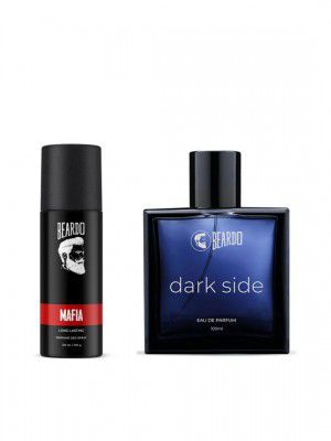 BEARDO Set of Dark Side Eau De Parfum 100ml & Mafia Body Spray 100g