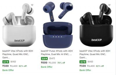 Beatxp True Wireless Starts @599