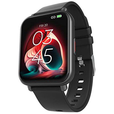 beatXP Unbound NEO 1.8 Super AMOLED 2.5D Curved Display, One-Tap BT Calling Smartwatch