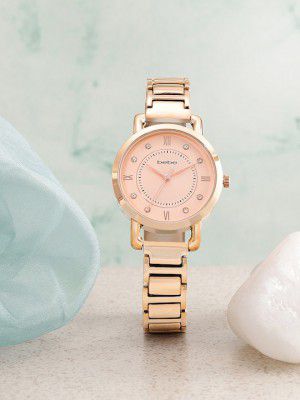 Bebe rose gold outlet watch