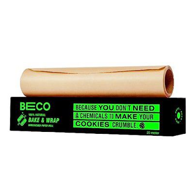 Beco Eco-Friendly Baking & Wrapping Paper, 20 Meter Roll