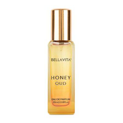 Bella Vita Luxury Honey Oud Unisex Eau De Parfum Bergamot, Patchouli, Vanilla|Premium, Long Lasting Sweet & Spicy Fragrance for Men & Women, 20ML