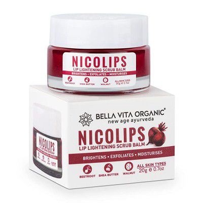 Bella Vita Organic NicoLips Lip Scrub Balm 20 g